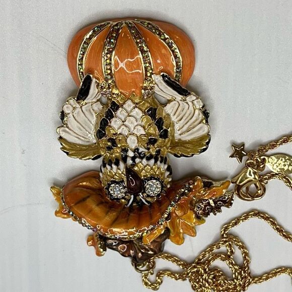 Kirks Folly Kitchy Witchy Owl Collectible Necklace - Picture 12 of 16